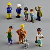 12Pcs/kit Fireman Sam Animation Design Animation Fire Fighting Figure Miniature POLYVINYL CHLORIDE Figure Playthings Boy Girl Plaything Children