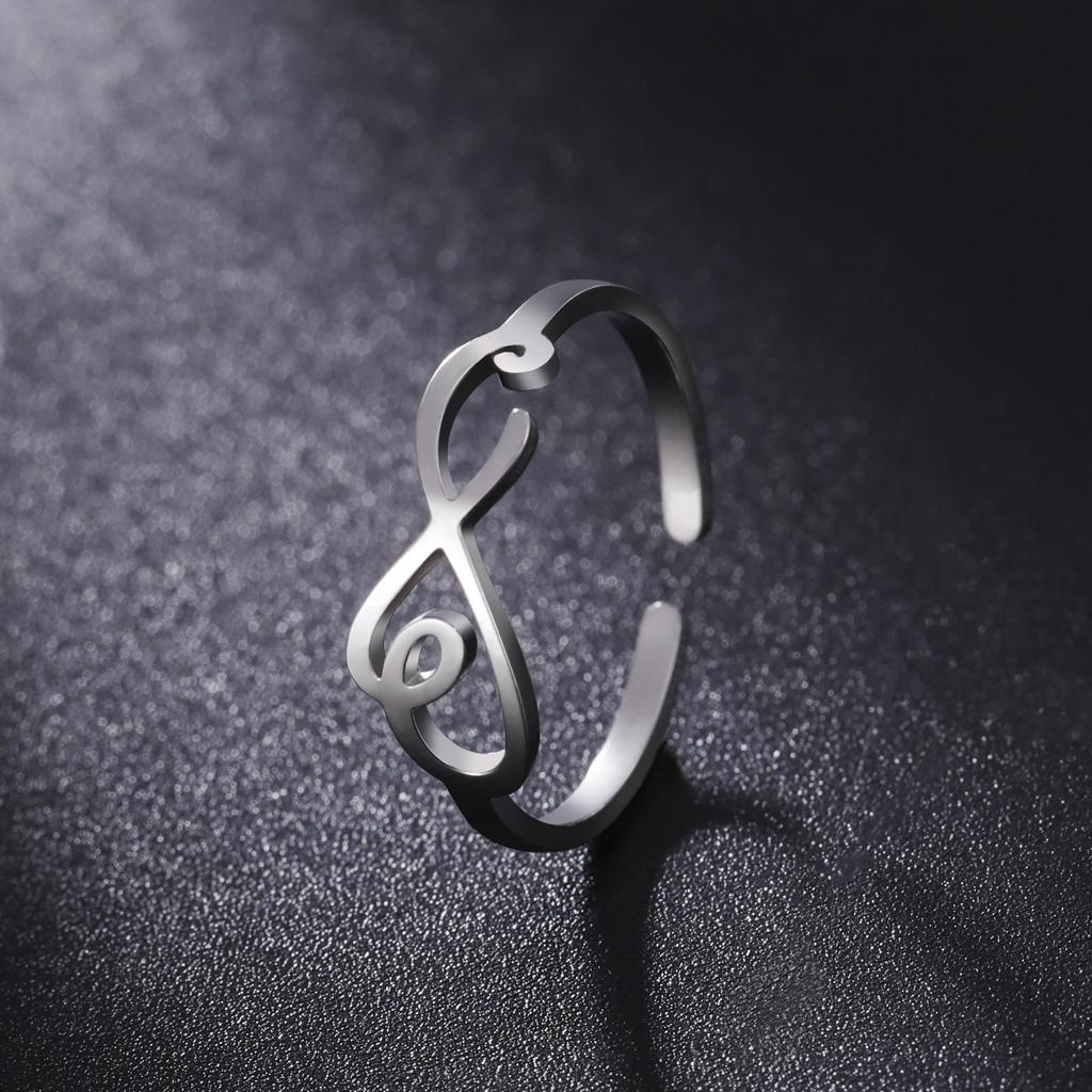 Кольцо унисекс из нержавеющей стали 7,8 мм, простое, изящное, с 12 символами созвездий зодиака, открытое, регулируемое, обручальное кольцо