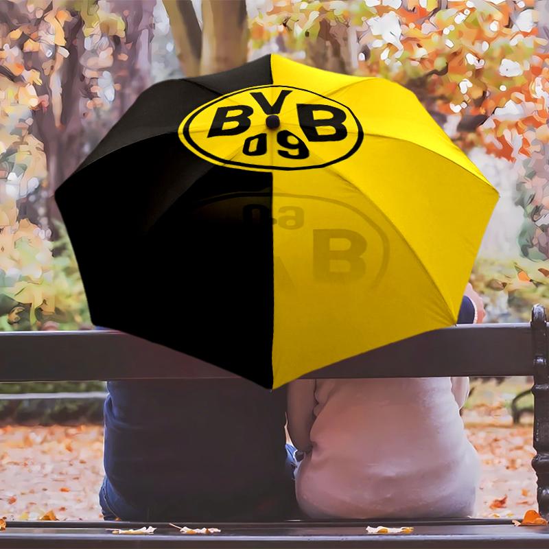 B-BVB Umbrella with Automatic Open/Close & Self-8-Rib Heavy-Duty Umbrella, Compact Travel Umbrella Suitable for Outdoor