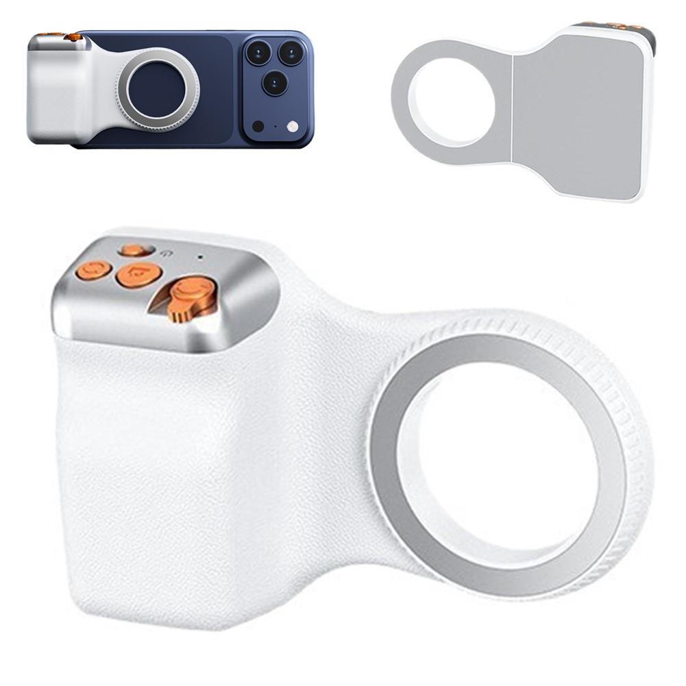 Magnetic Phone Shooting Handle Wireless Remote Shutter Handheld Stabilizer Zoom Photo Assist Accessories Portable Phone Holder