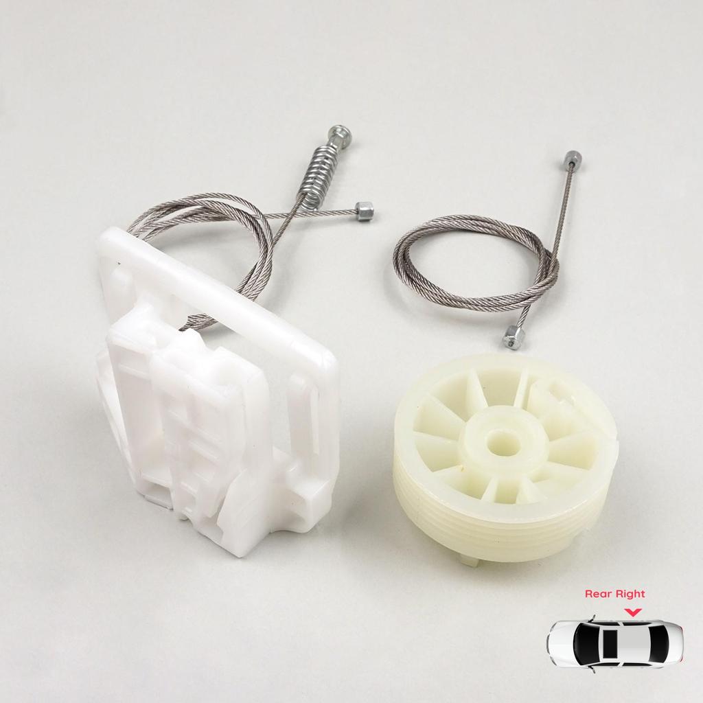 BWR271 Window Regulator Repair Kit Rear Right Door for Renault Megane MK2 2002-2008 4/5 Door 82000280068