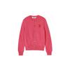 (WMNS) COMME des GARCONS PLAY Кардиган Красный Логотип 'Розовый' Женский AZ-N075-051-4