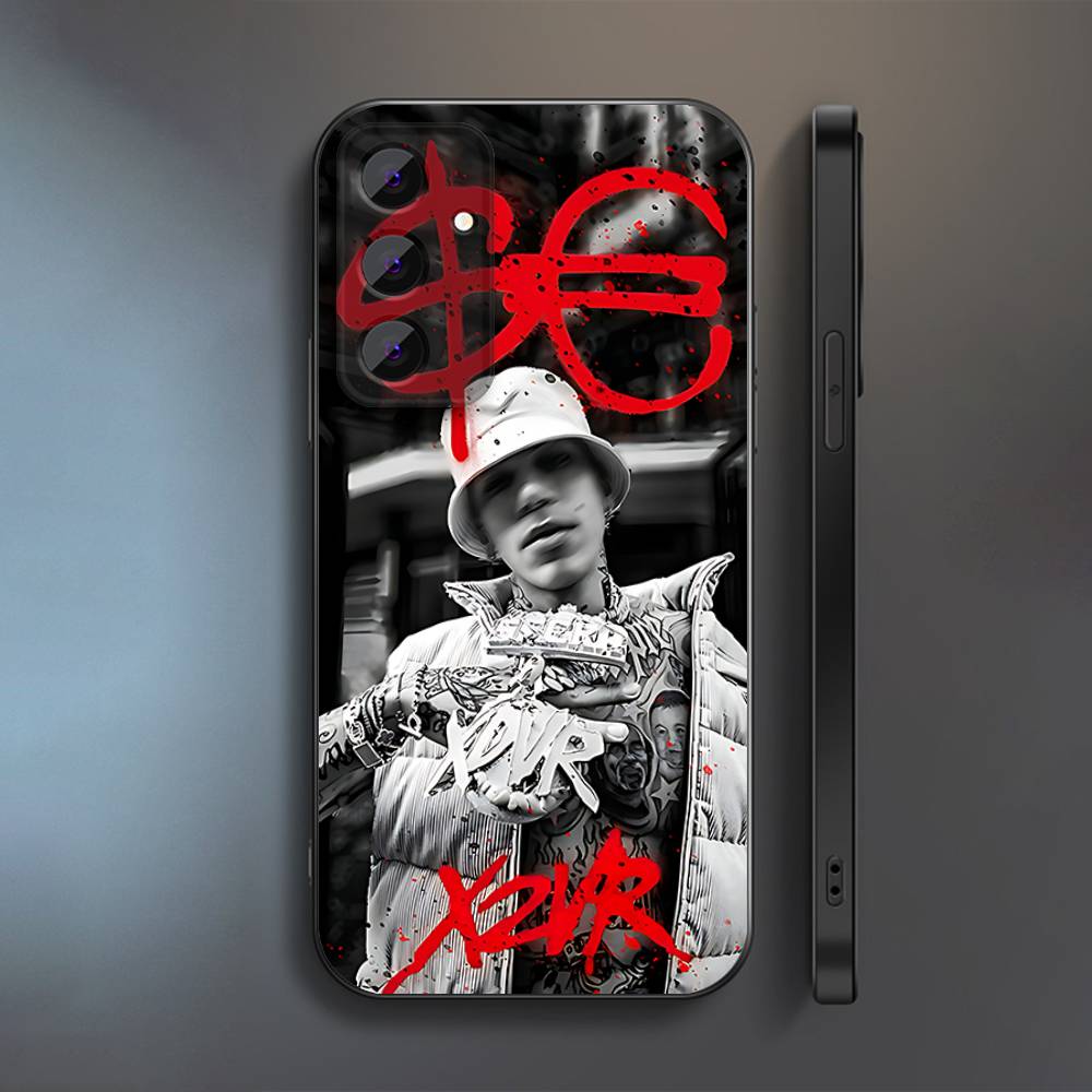 Чехол для телефона S-Sfera Ebbasta SFE для Samsung S 25,24,23,22,30,21,10,9,Ultra,Plus,Lite,FE,4,5 G Мягкий черный чехол