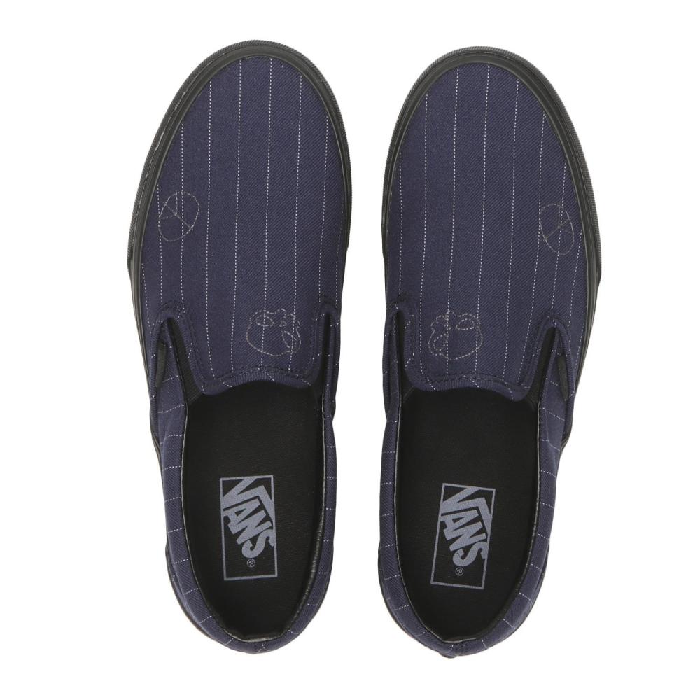 Vans Слипоны Шерсть Темно-синий Черный Vn000bvzngv Шерсть Темно-синий Черный