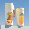 With Straw Electric Fruit Mixers Safety Lock Personal Juicer Bottle  Smoothies