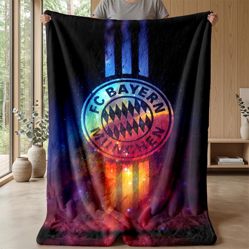 Bayern Munich Theme blanket Soft Flannel Fleece Blanket Warm Lightweight Throw Blanket for Home Sofa Bed