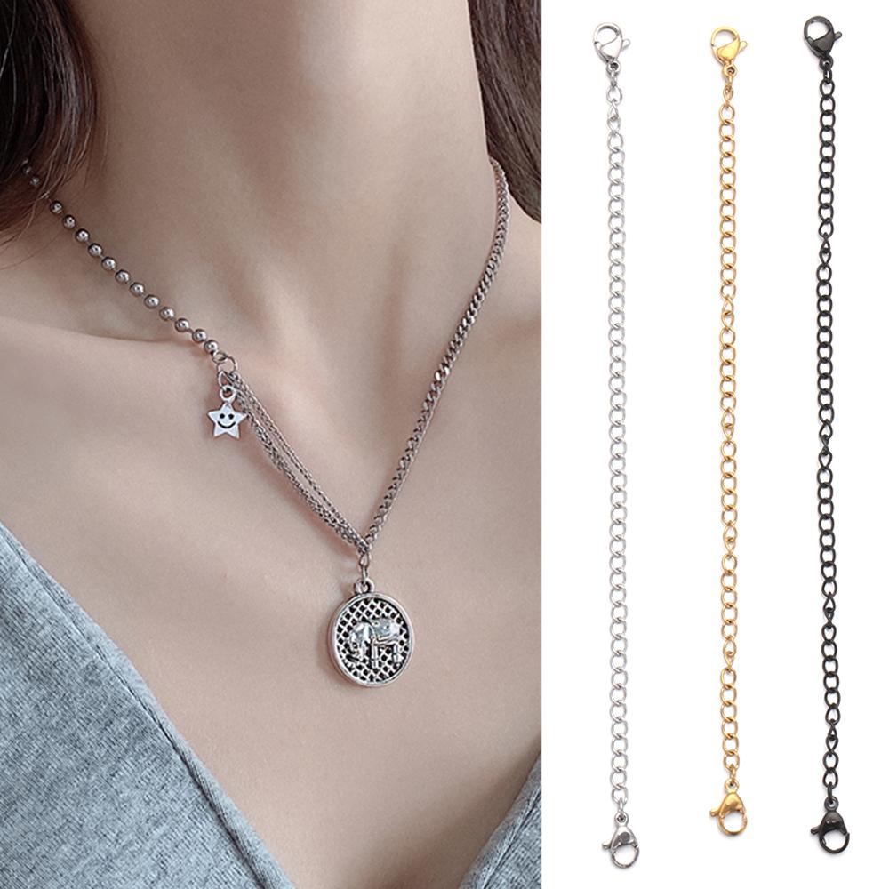 & Components Extender /Safety Chain Extender Jewelry Accessories Necklace Bracelet Lobster lock DIY
