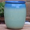 Handmade Coarse Pottery Tall Flower Pot for Succulents and Green Plants – Breathable Ceramic Jar for Bird of Paradise & Bougainvillea