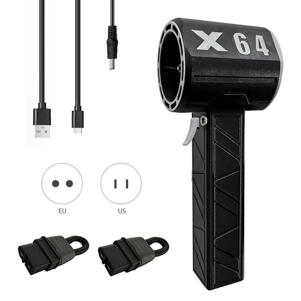 Electric Air Duster Max.1400g Blowing Force Brushless Motor Stepless Wind Speed Adjustable Turbo