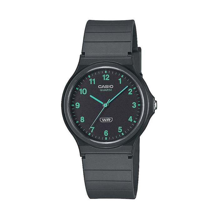 Montre Femme - CASIO - MQ-24B-8BEF - Bracelet Plastique - Couleur Anthracite - Quartz