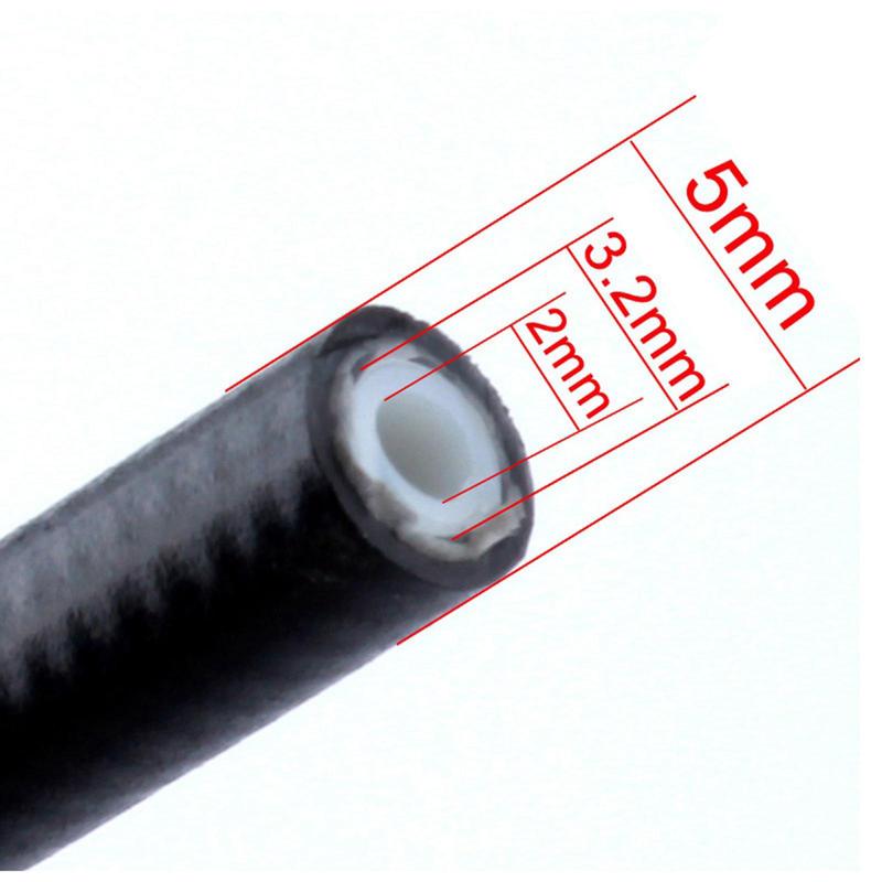 5M Seamless MTB Smooth Hydraulic Disc Brake Oil Tube Pipe for Mountain/Road Bikes - Durable Braking Hose & Cable Covers