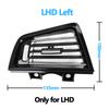 LHD RHD Piano Black Front Air Vents AC Outlet Panel Chrome For BMW 5 Series F10 F11 F18 520i 523i 525i 528i
