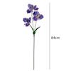 New Purple Artificial Iris Flowers Bouquet Floral Fake Flower Decorative Artificial Faux Plants Spring