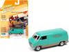 Johnny Lightning Scale Dodge Tradesman Mint Diecast Model Car 1/64 Van, 1976, Green, [Used]