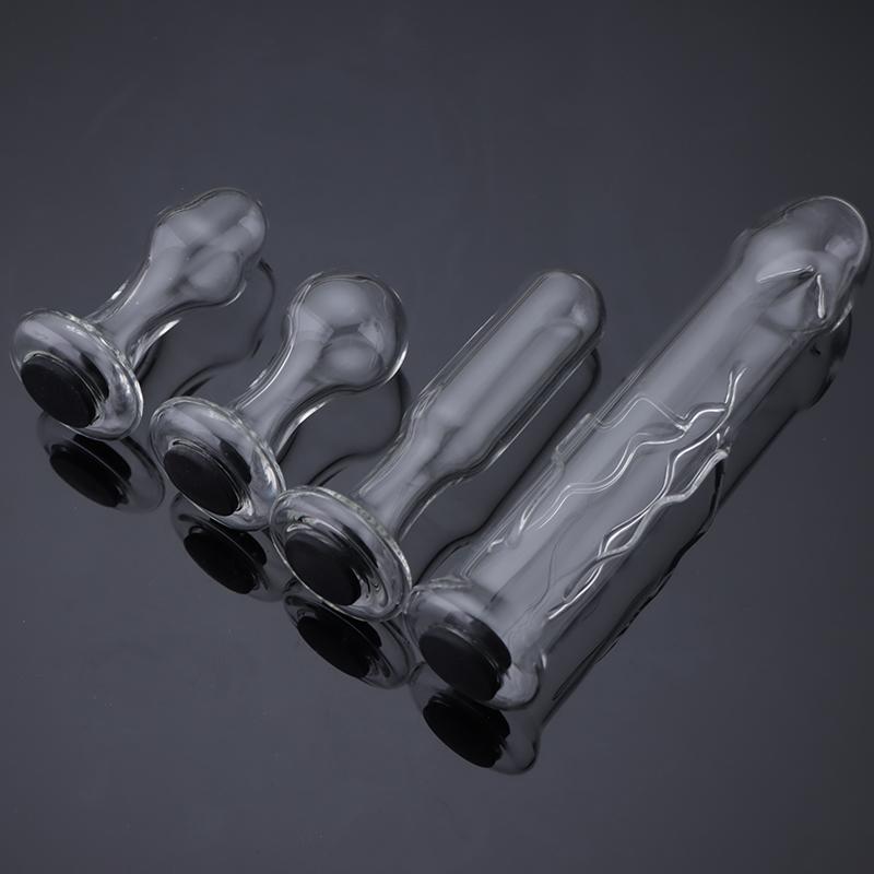 Новый полый стеклянный фаллоимитатор, анальная пробка, анальный расширитель, вагинальный массажер, женский мастуратор, 4 стиля, анус, секс-игрушки для женщин и мужчин, секс-шоп 18