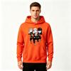 Men Anime Printed Pullover Hoodie Casual Long Sleeve Jujutsu Pattern Sweatshirt for Daily Wear