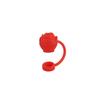 For Stanley 10mm Silicone Straw Cover Large Diameter Rose Flower Shape Heat-resistant Dust Proof Straw Plug Cap Cup Accessories