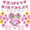 Birthday Character Birthday HAPPY BIRTHDAY Aluminum Party Stylish Wall Birthday Birthday Decorations Decorations, Balloons, Decorations, Banner,