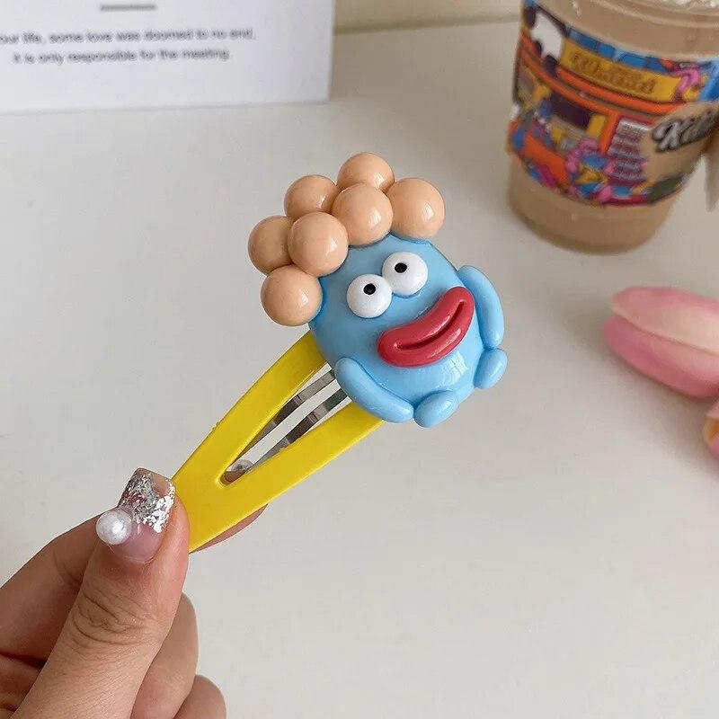 New Sweet Cartoon Ice Cream Hair Clips Fashion Large Hairpins Hairgrip Barrettes For Women Girls Hair Accessories Headdress Gift