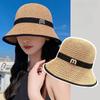 Spring Versatile Sunscreen Hat Women's Summer Mesh Breathable Small Fragrant Wind Sun Hat Versatile Sunshade Bucket Hat Show Face