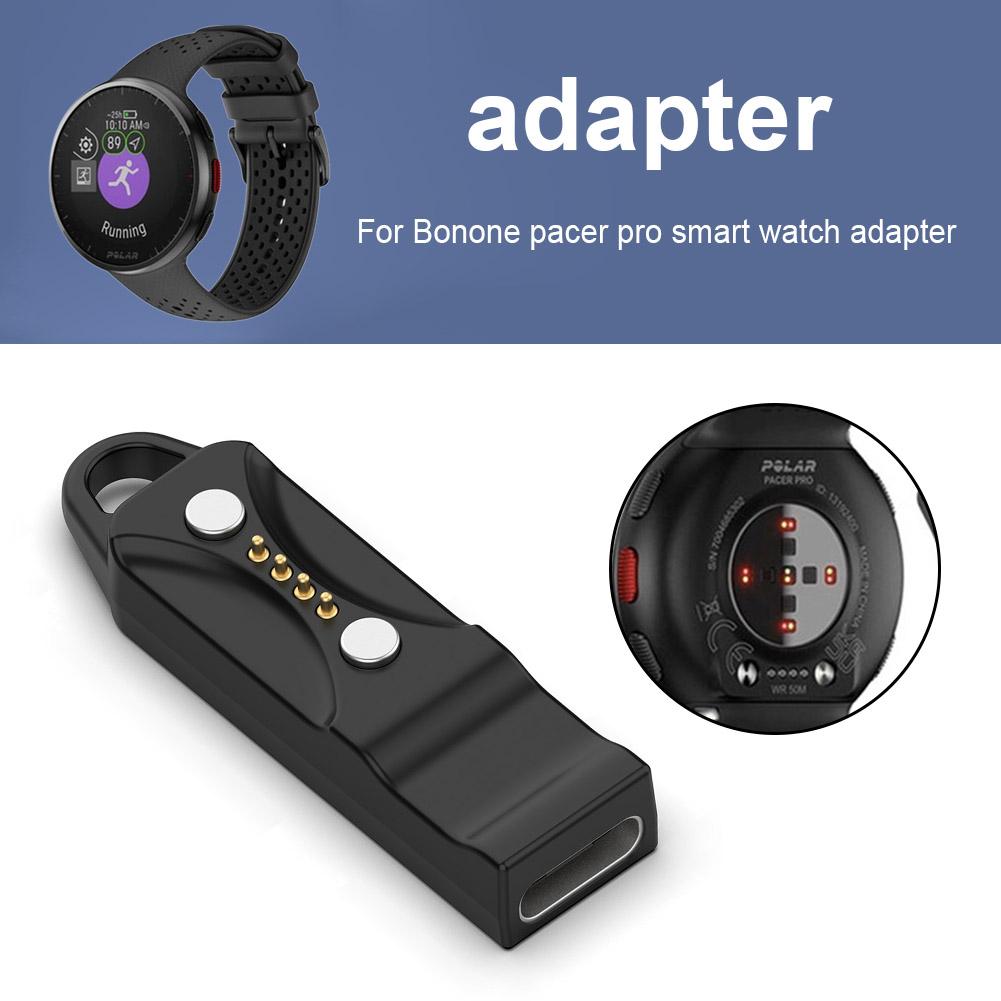 Разъем кабеля для зарядного устройства Type-c, 5 В, аксессуары для конвертера для зарядки часов, адаптер для зарядки смарт-часов для Polar Pacer Pro