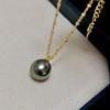 B5049 10-11mm 925 Sterling Silver Pearl Bracelet Setting | DIY Pearl Bangle Base Mounting Jewelry Finding, Pearl Not Included