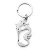 Zodiac Dragon Metal Keychain 2024 New Year Pendant Creative Keychain