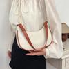 Women PU Leather Shoulder Bag Personalized Fashion Daily Shoulder Handbag Underarm Pouch for Women