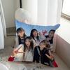 Kpop N-New-jeans Персонализированная наволочка-пыльник для подушки Спальня Детская вечеринка Украшение Наволочка День рождения Детский подарок