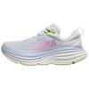 HOKA Bondi 8 Wide Sea Ice Pink Twilight Women Sneakers White 1127954-SCP