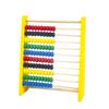 Educational Calculation Bead Red Blue Calculation Rack Durable Wooden Abacus  Preschool
