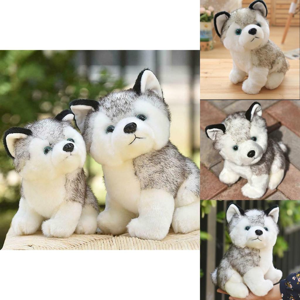 Ultra-soft Husky Plush Doll Stuffed Animal Ideal For Kids And Baby Comfort