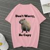 New model Dont Worry Be Capy Capybara T Shirts Unisex   Unisexga Anime Tee Shirts  Tshirts Unisex Clothing Unisex Yk