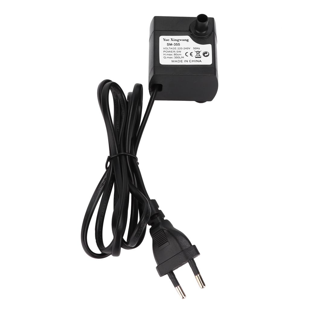 Small Submersible Pump Quiet and WearResistant Fish Tank Fountain Submersible Pump 5W