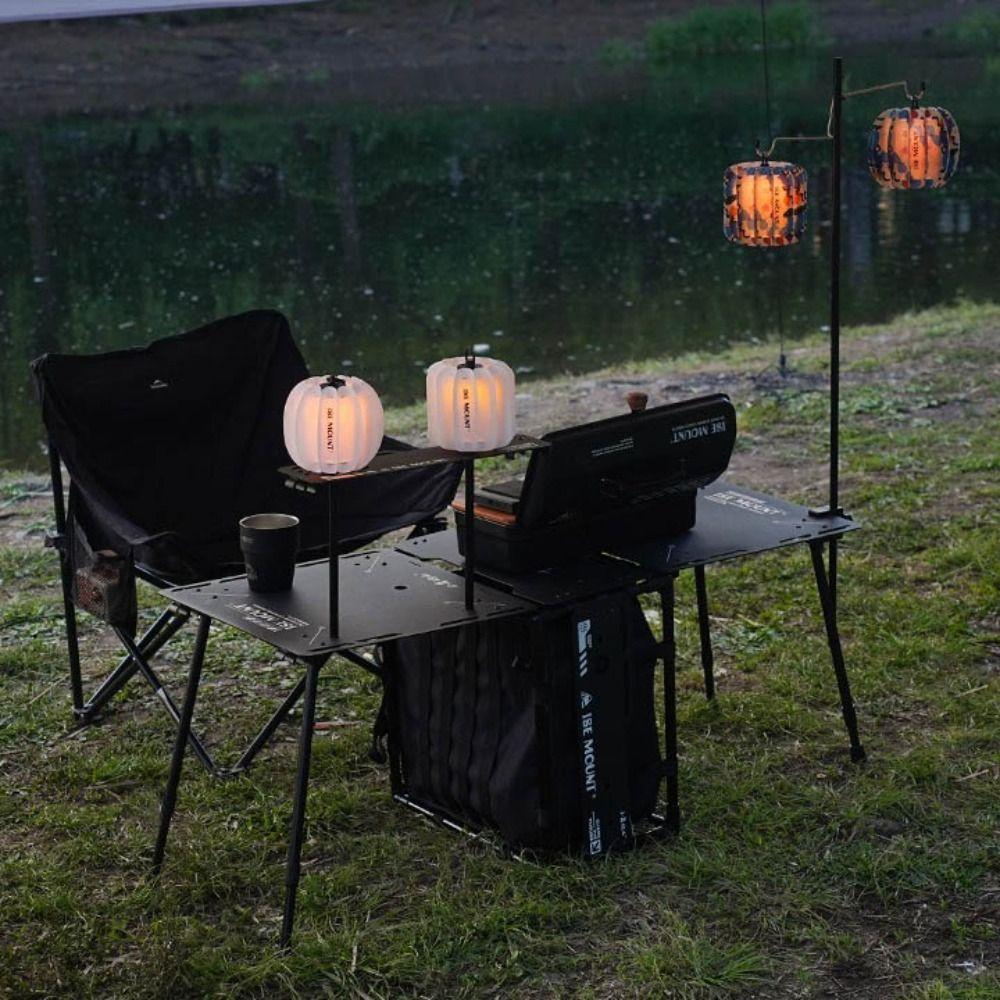 Waterproof Camping Lamp Cover Ultralight Moisture-proof Camping Light Shade Atmosphere Winter Melon/Cylindrical Shape