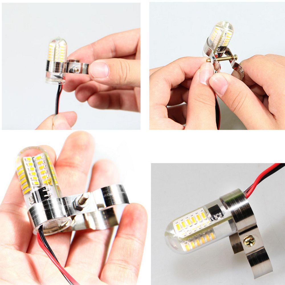 Теплый белый/белый 12 В освещение для рыбопоискового прибора Подводный рыболовный фонарь Освещение для лодок Лампа для привлечения рыбы