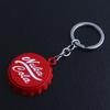 Cola Design Keychain Bottle Opener Multifunctional Corrosion-Resistant Keychain Beer Opener Key Tag Chain Ring Accessories for Everyday Carry