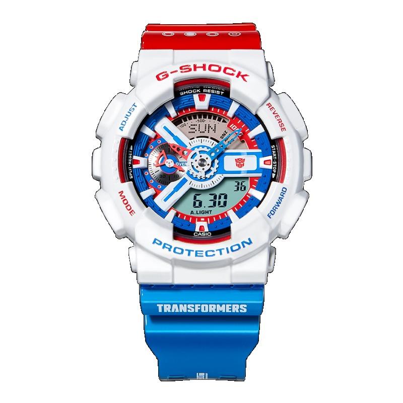 Casio G-SHOCK Men's Resin 200M Water Resistant Digital Shock Resistant Quartz Watch GA-110OPT22-7BPFT