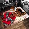 1pc Juice WRLD Print Area Rug - Soft,Washable Non-Slip Indoor Mat for Office Chairs,Living Room,Home Office Decorative Rug