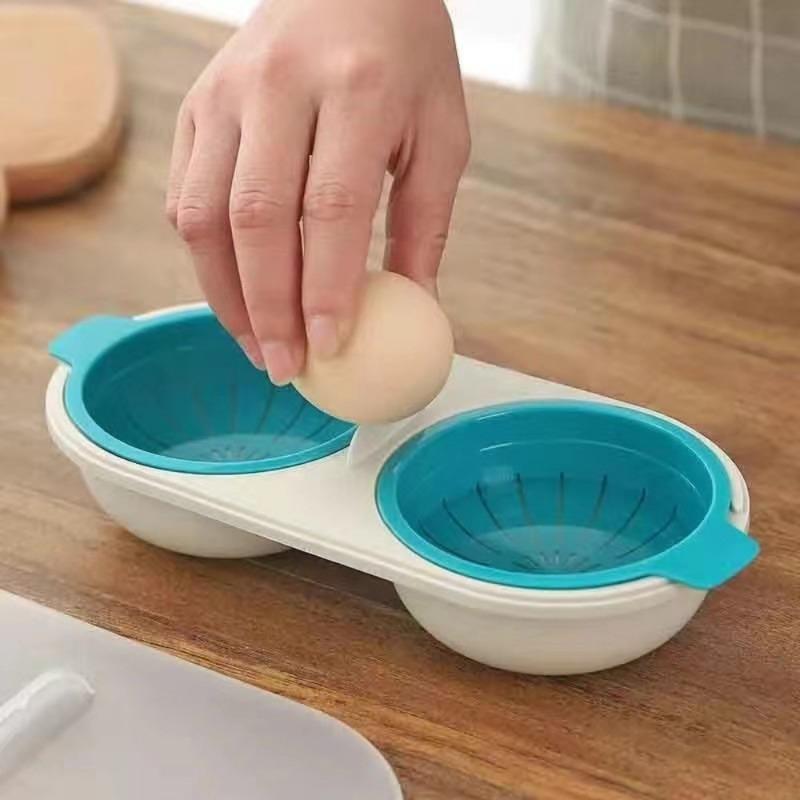 Creative Poached Egg Cooker Microwave Egg Mold for Kitchen