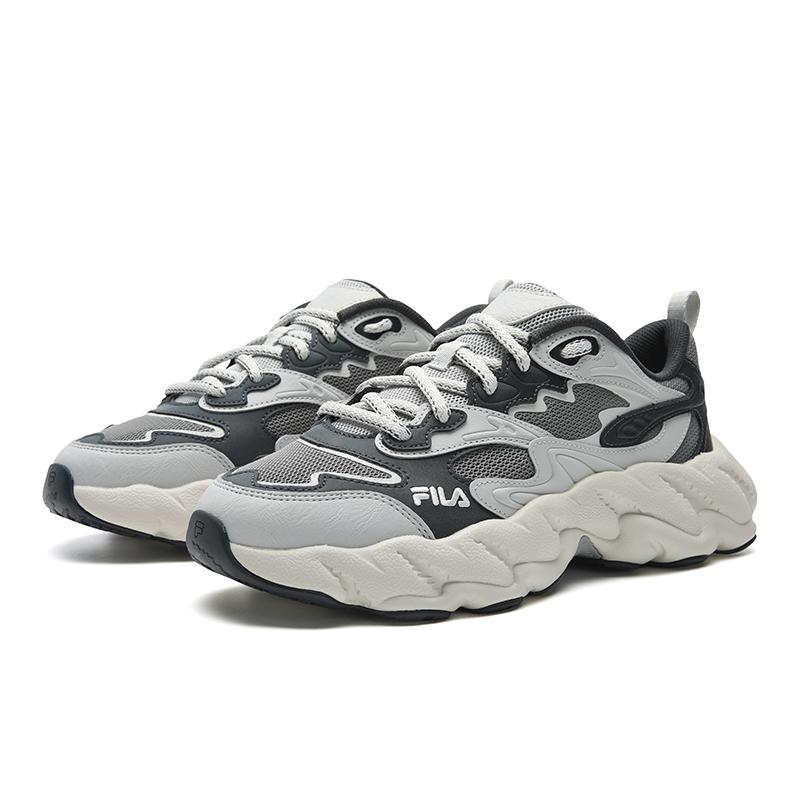 Fila FERN 2S Амортизация Устойчивость к истиранию Дышащие Покрытие Легкие Увеличивающие рост Низкие Кроссовки на толстой подошве F12M611113FMW