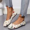 Women Loafers 2025 New Mixed Colors Patchwork Denim Breathable Shoes Casual Round Toe Slip On Shallow Shoes