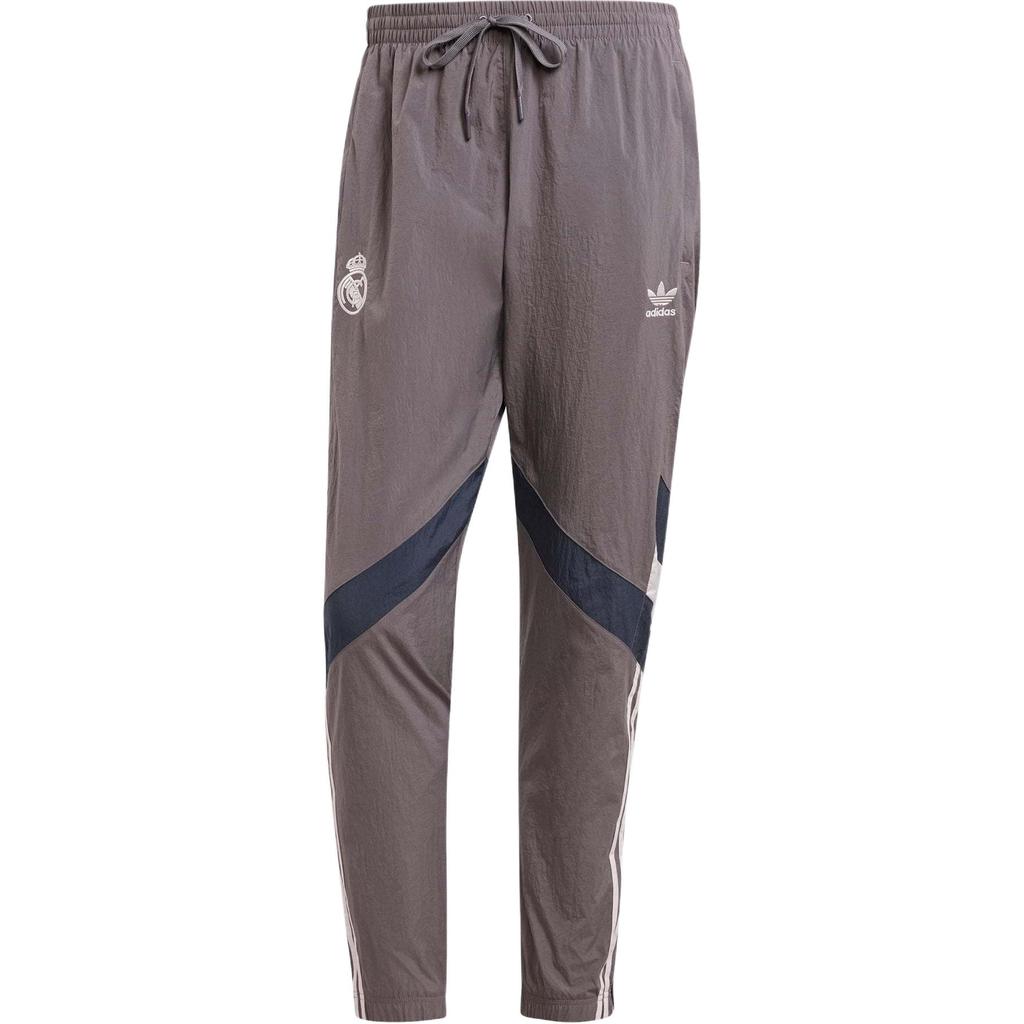 adidas Оригинальные спортивные брюки FW24 из коллекции Real Madrid, повседневные удобные спортивные длинные брюки для мужчин JI9480
