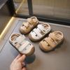 Summer Breathable Baby Sandals Fashionable and Simple Children's Casual Shoes Closed Toe Soft Sole Toddler Shoes