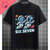 Funny Graphic Tshirt With All I Want For Christmas Is My Students To Stop Saying 67 Slogan Pure Cotton Short Sleeve Tshirts
