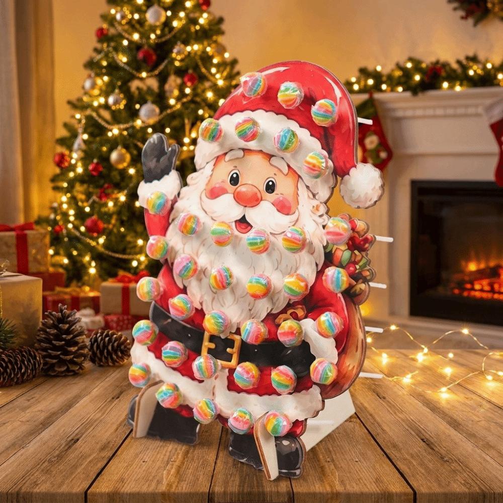 with 2 Support Brackets Christmas Lollipop Stand 36 Holes Xmas Gift Stand Home Decor