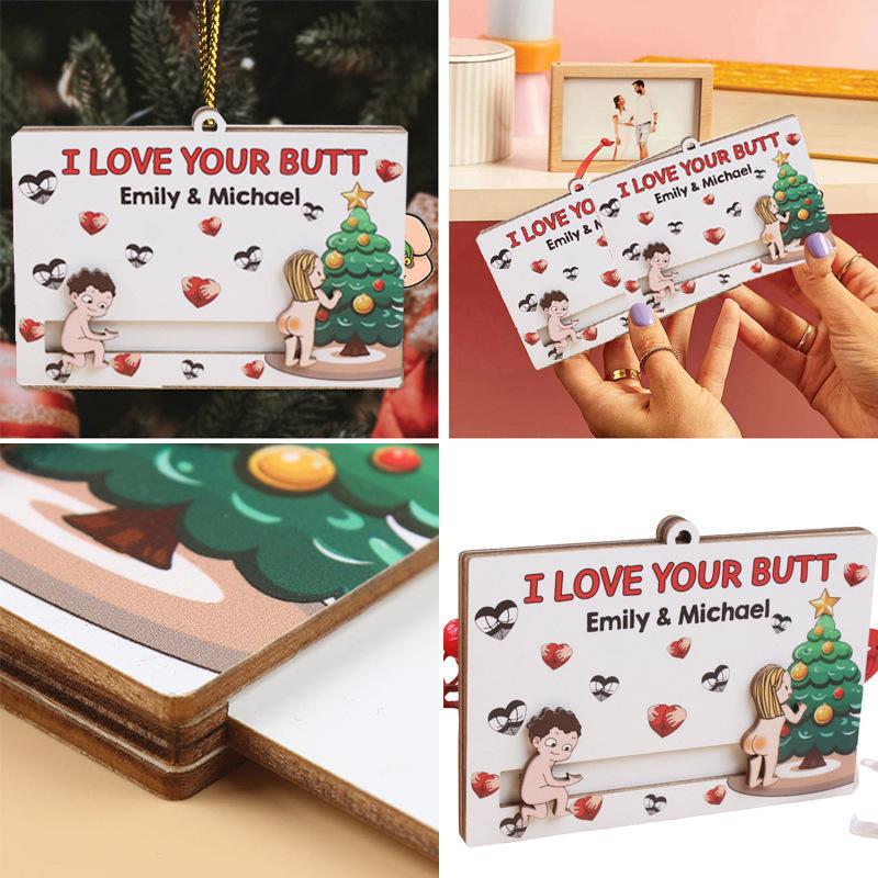 Новый рождественский мультяшный кулон-прикол, кулон для украшения елки, подарок на День святого Валентина