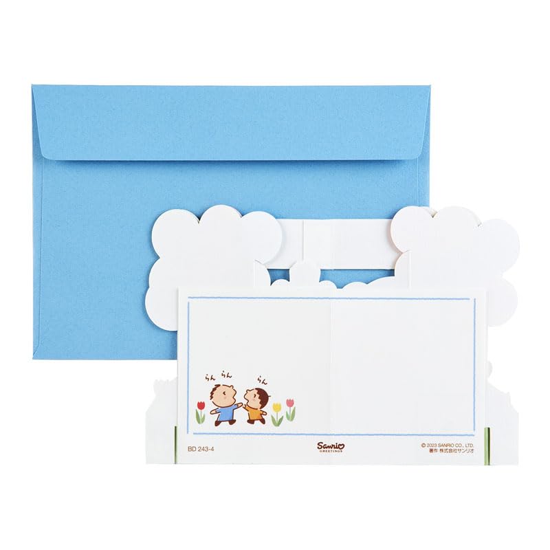 Sanrio Birthday Card Taabo Balloon Greeting Card Can Be Shipped Overseas SANRIO 102946 Everyone's BD243-4