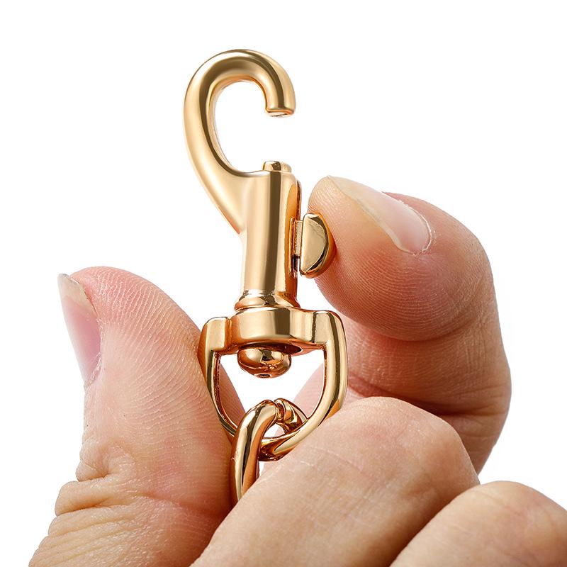 Женская сумка-слингер подмышкой с коротким ремешком и декоративной цепочкой, SP-21, совместима с сумками-седлами GU Chi.