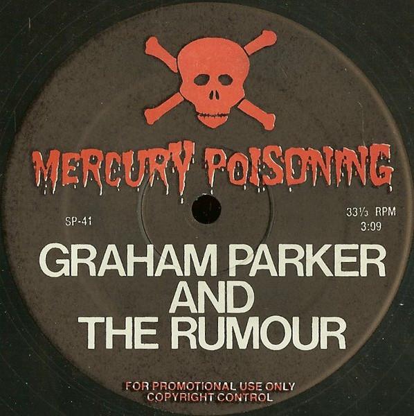 12-дюймовая пластинка GRAHAM PARKER THE RUMOUR Mercury Poisoning SP41 Arista 1979 США Рок Б/у